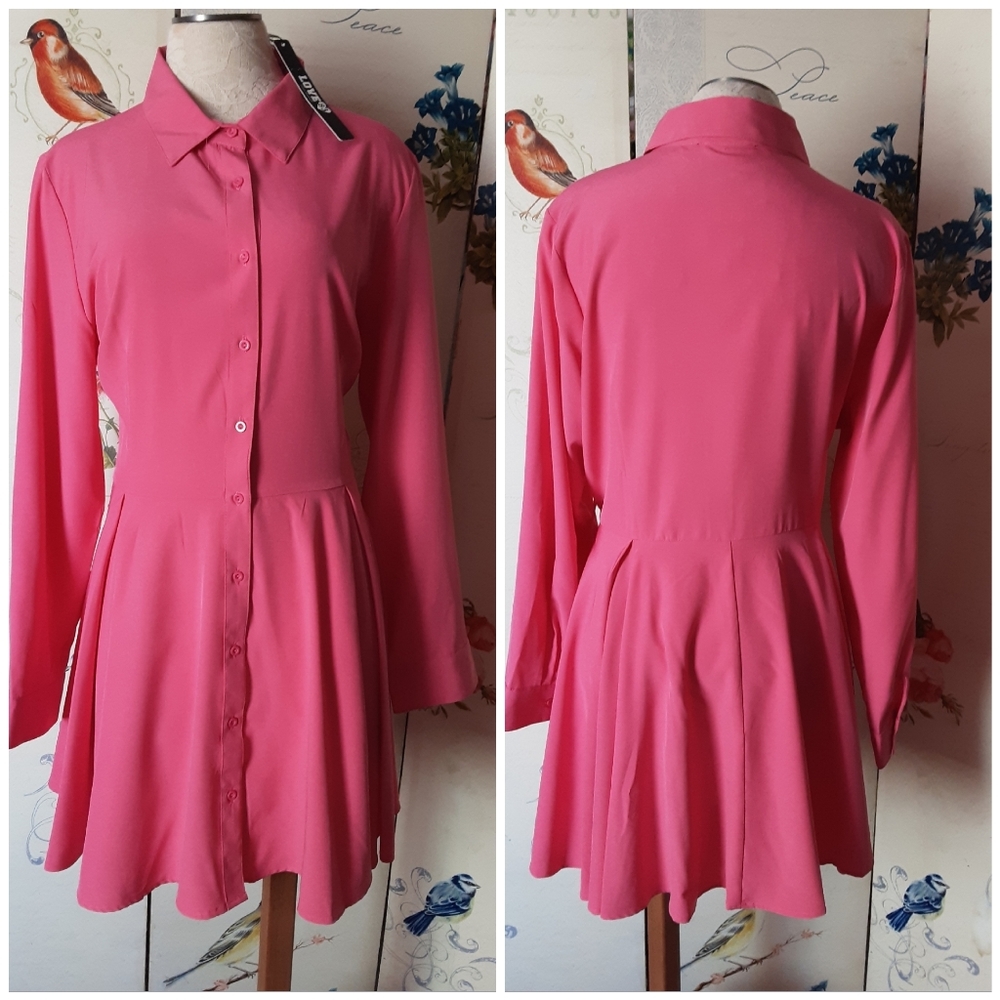 NWT Hot Pink Dress